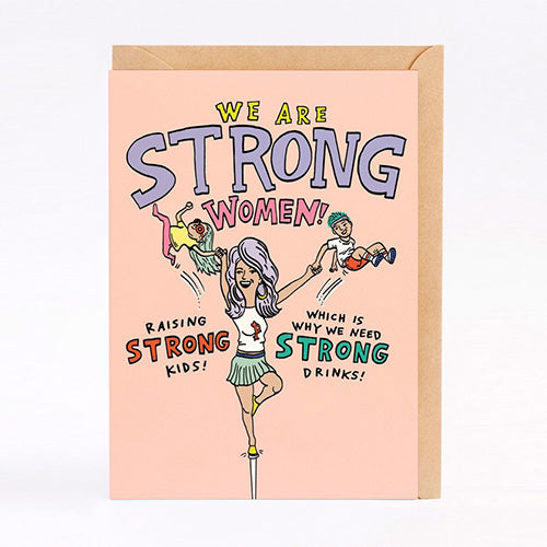Strong Women Card