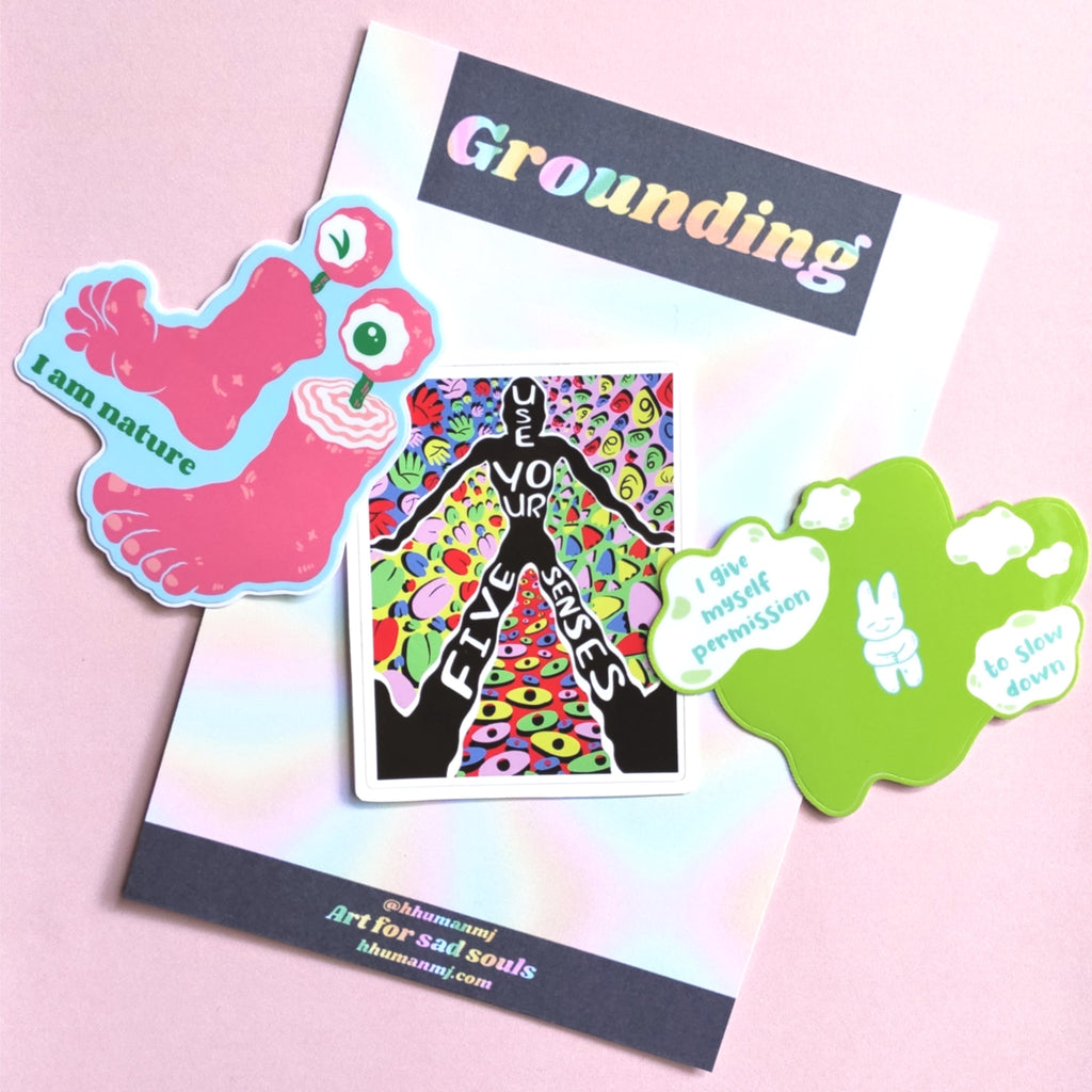 Grounding Sticker Pack