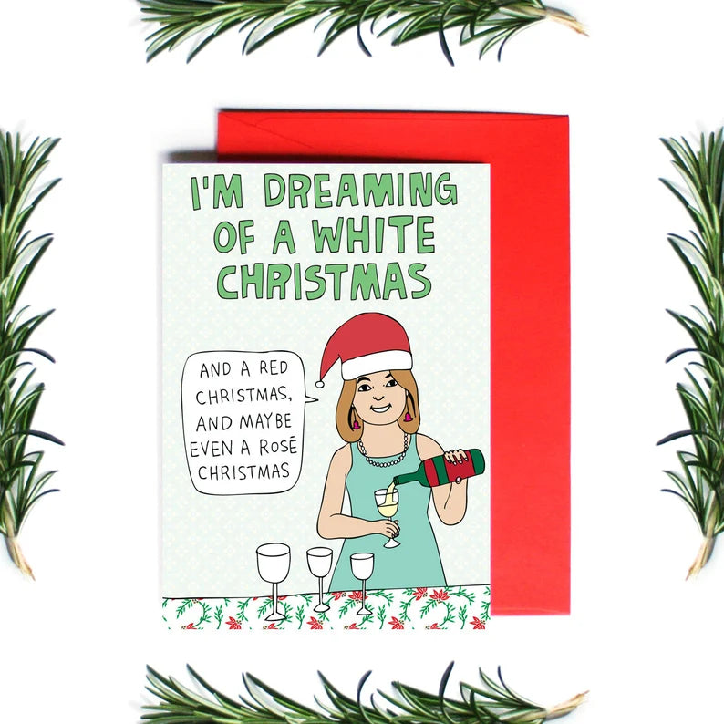 Christmas Cards - I'm Dreaming Of A White Christmas
