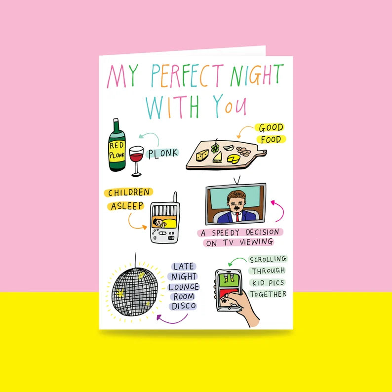 Greeting Card - My Perfect Night With You