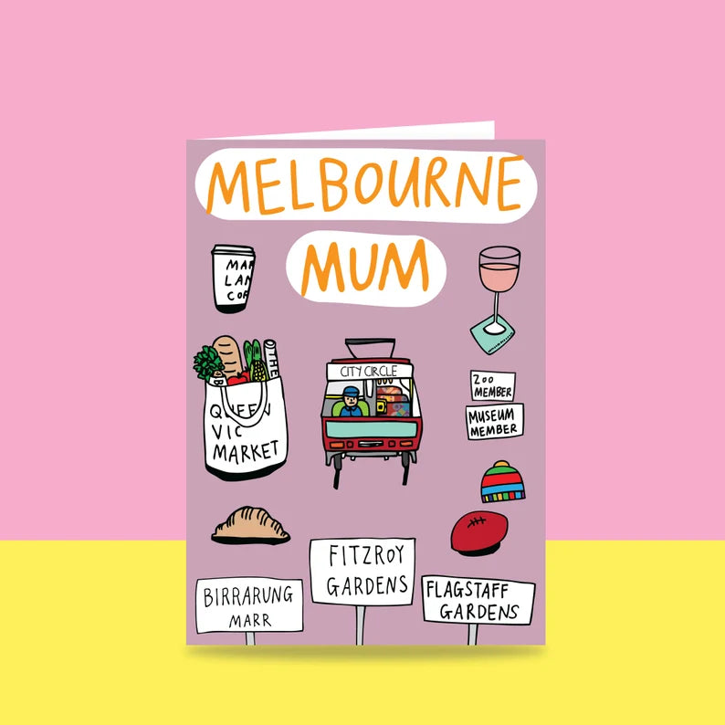 Mother's Day Card - Melbourne Mum