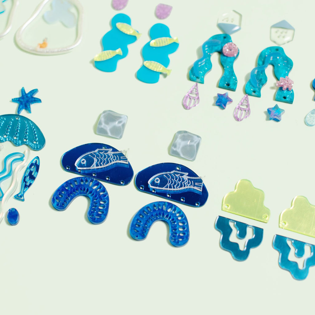 Ocean DIY Earring Kit