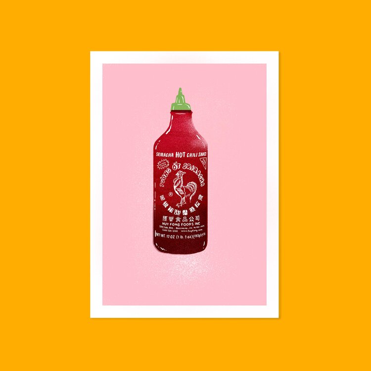 Sriracha Art Print