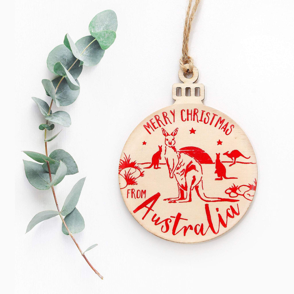 Kangaroo Christmas Decoration